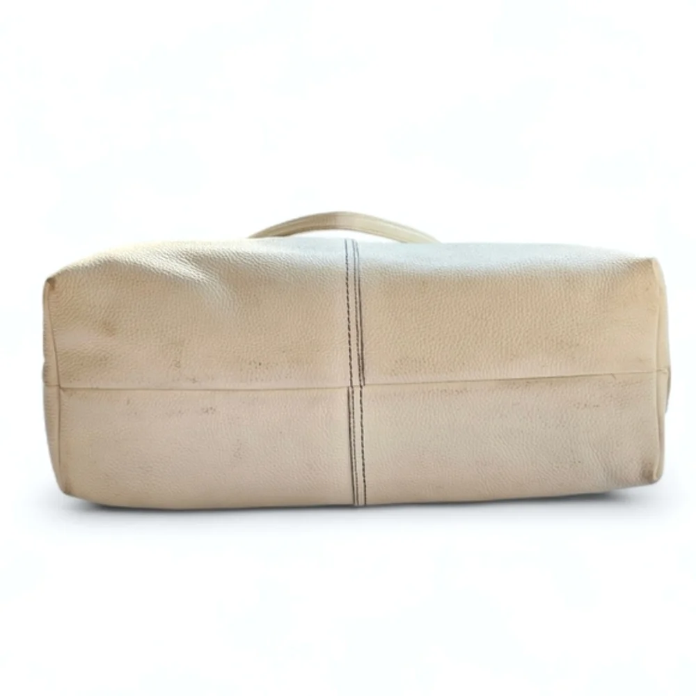 COACH | XL Parchment Shopper Travel Tote | Leather | Womens | Shoulder Bag - Picture 6 of 16